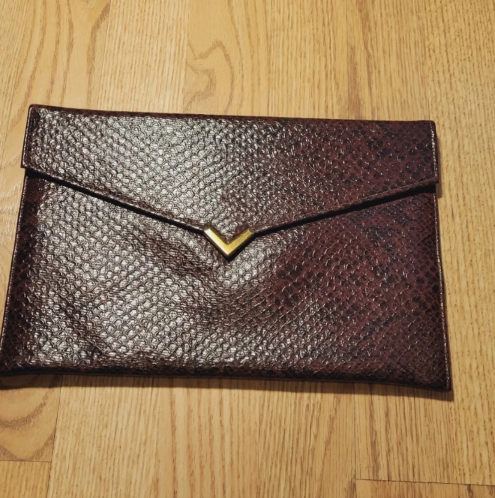 VINTAGE Shirl Miller LTD Large Envelope Clutch